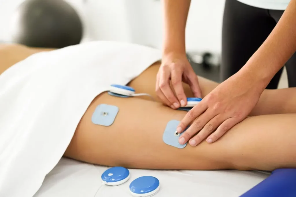 muscle electrical stimulation therapy